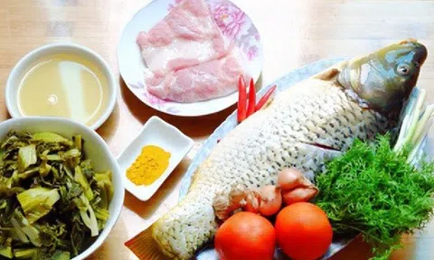 Mẹo làm món cá chép om dưa thơm nhừ, không tanh