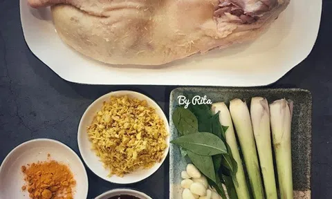 Công thức làm vịt quay lá móc mật bằng nồi chiên không dầu ngon nổi tiếng