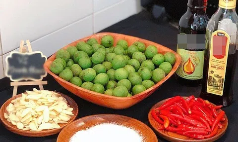 Cách làm sấu ngâm mắm ớt giòn ngon đưa cơm ngày hè nắng
