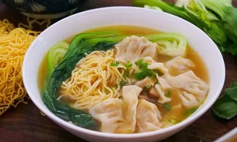 Cách làm mì sủi cảo đổi vị bữa sáng cuối tuần