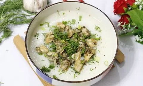 Cách nấu cháo trai nóng hổi, ấm bụng cho bữa sáng