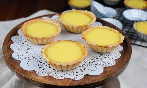 Công thức "thần thánh" làm bánh tart trứng kiểu Hong Kong