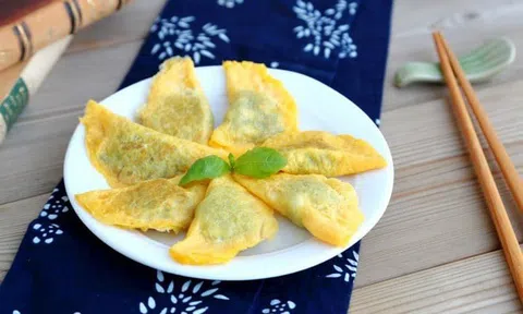 Mát trời vào bếp trổ tài ngay món trứng chiên thịt lạ mắt