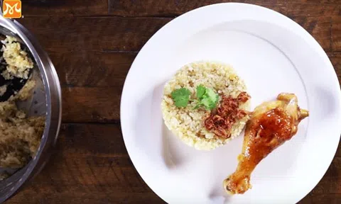 Cách nấu xôi gà thơm ngon cho bữa sáng gia đình