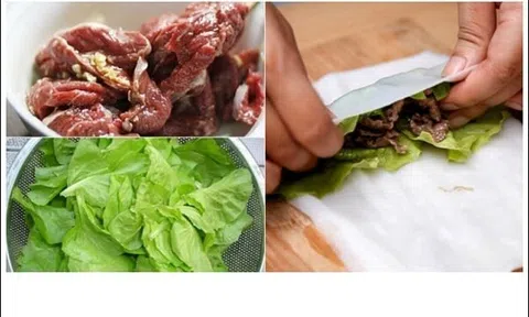 Phở cuốn chuẩn vị Hà Nội cho bữa ăn gia đình thêm tròn vị