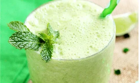 Bật mí cách làm sinh tố dưa lê giải khát, đánh bay cái nóng ngày hè