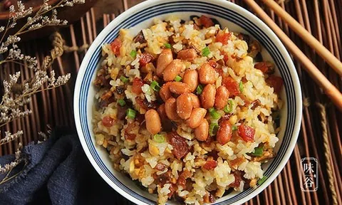 Học cách làm xôi lạp xưởng thơm nức mũi cho người muốn tăng cân