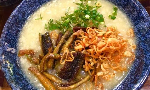 Đổi vị bữa sáng với cháo lươn nóng hổi và đầy đủ dinh dưỡng