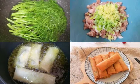 Bật mí cách làm món nem rán giòn rụm đặc biệt hấp dẫn