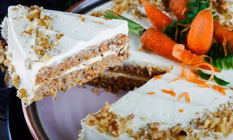 Bánh cà rốt lạ miệng hấp dẫn khó chối từ