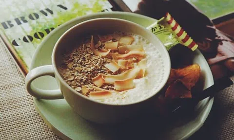 5 phút xong ngay sữa chuối yến mạch giúp làm đẹp da, giảm cân hiệu quả 