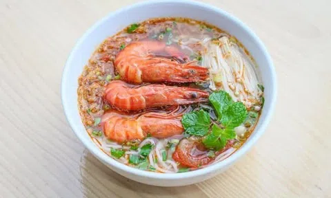 Công thức làm bún tôm thơm ngon đúng điệu