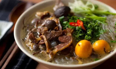 Cách nấu miến lòng gà thơm ngon