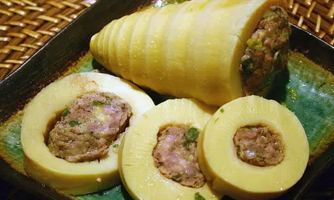 Cách làm món măng nhồi thịt hấp đơn giản cho bữa cơm cuối tuần