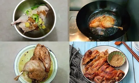 Lạ miệng với cách làm vịt chiên giòn kiểu mới