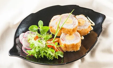 Cách làm cá cuộn tôm trứng cút thơm ngon, bổ dưỡng