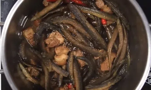 Cách làm chạch kho tương đen ăn là mê