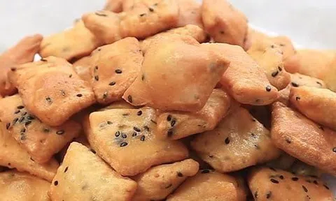 Bật mí cách làm bánh Snack đậu phụ thơm ngậy, giòn tan.