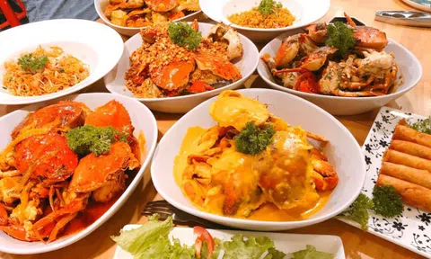 Thưởng thức cua biển ngon đúng điệu, giá 329.000 đồng tại TP.HCM