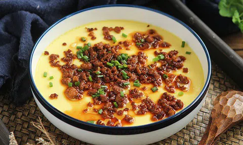 Bí quyết làm trứng hấp thịt bằm ngon khó cưỡng