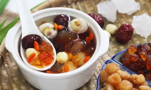 Công thức nấu chè tuyết yến nhựa đào thanh mát ngày hè