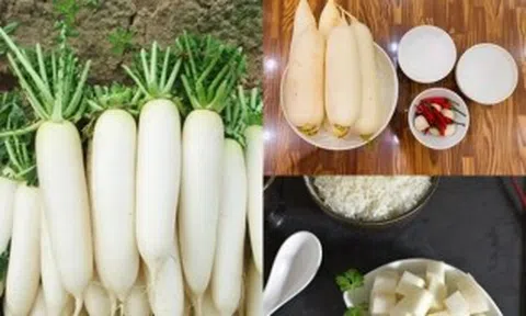 Bí quyết muối củ cải trắng chua ngọt giòn ngon, đúng vị