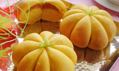 Trổ tài làm món chay bánh bao bí đỏ vừa ngon, vừa dễ làm