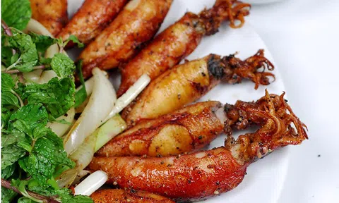 Cách làm mực trứng chiên nước mắm ngon đậm vị