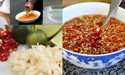 Công thức làm nước mắm chua ngọt ngon bất bại