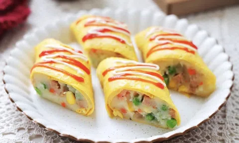 Cách làm trứng chiên ngũ sắc vừa bắt mắt vừa bổ dưỡng cho cả nhà