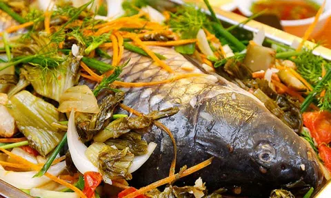 Mẹo làm món cá chép om dưa thơm nhừ, không tanh