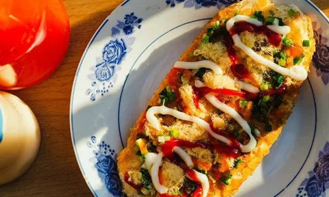 Cách làm bánh mì nướng sa tế thơm lừng nhân ngày mát trời