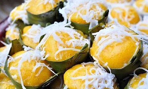 Bánh bò thốt nốt – Đặc sản ẩm thực An Giang