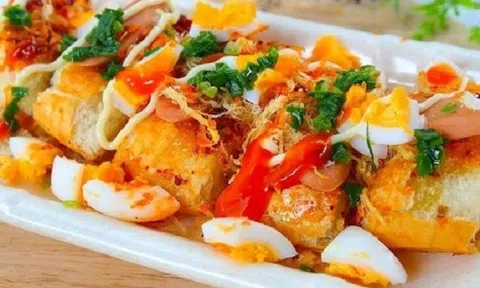 Bánh mì nướng muối ớt giòn cay giúp nạp năng lượng cho bữa sáng