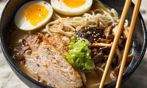 30 phút xong ngay mì Ramen - tinh hoa ẩm thực Nhật Bản