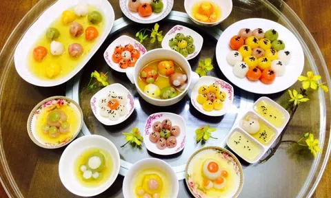 Tết Hàn thực trổ tài làm bánh trôi bánh chay vừa ngon vừa đẹp mắt