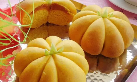 Trổ tài làm món chay bánh bao bí đỏ vừa ngon, vừa dễ làm