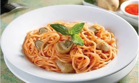 "Học lỏm" công thức làm mỳ ý chay cho bữa sáng của nhà hàng nổi tiếng