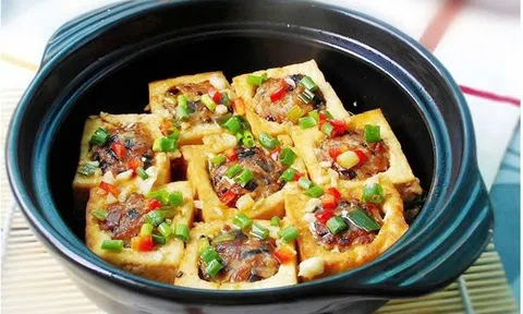 Biến tấu với món đậu hũ nhồi thịt đơn giản tại nhà