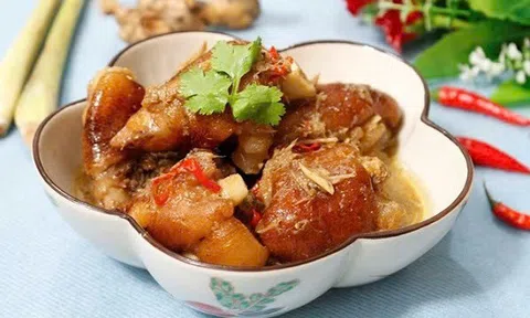 Cách làm món chân giò giả cầy mềm ngon chuẩn vị miền Bắc