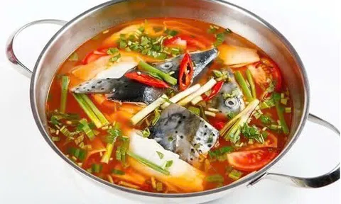 Trời lạnh, làm nồi lẩu cá tầm thơm ngon hết ý