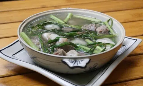 Cách nấu canh rau rút trị mất ngủ thơm ngon, dễ thực hiện