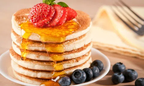 Cách làm bánh pancake thơm mềm, đơn giản