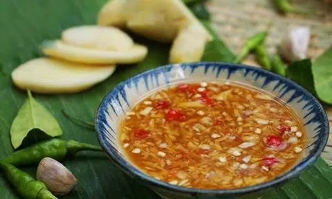Mẹo pha nước mắm gừng chấm vịt luộc chuẩn vị, ngon tuyệt đỉnh