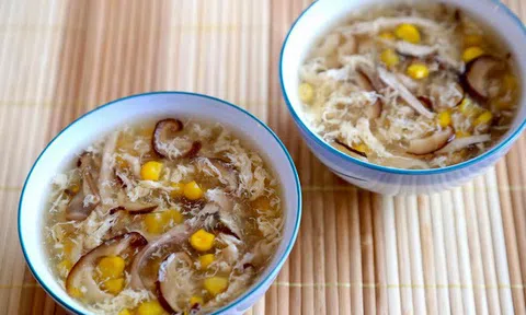 Nấu súp gà thơm ngon bổ dưỡng, tăng sức đề kháng cho cơ thể