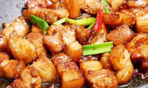 Cách làm món thịt ba chỉ kho tiêu đậm đà đưa cơm