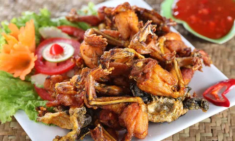 Hướng dẫn cách làm món ếch nướng muối ớt đậm đà dân dã