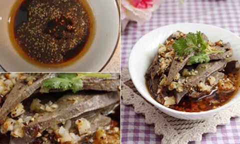 Trổ tài làm món gan lợn sốt tỏi cay siêu hấp dẫn cho bữa tối ngày mưa