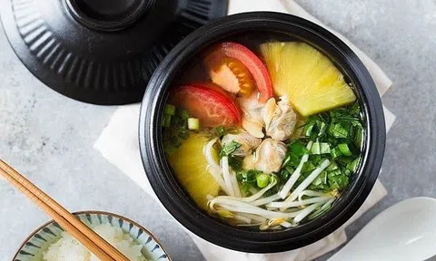 Cách làm món canh ngao nấu chua thanh mát cho ngày nắng nóng