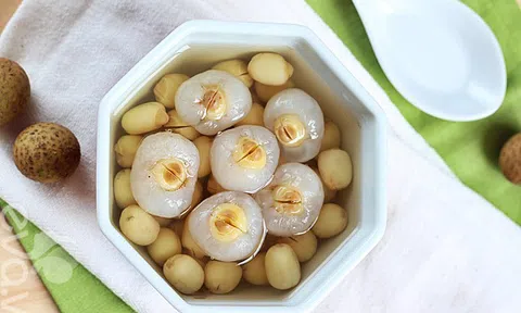 Cách làm chè hạt sen long nhãn thanh mát giải nhiệt cực kì hiệu quả